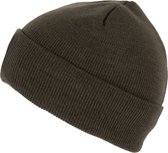 Chapeau Unisexe Taille Unique K-up Kaki Foncé 50% Polyester, 50% Acryl