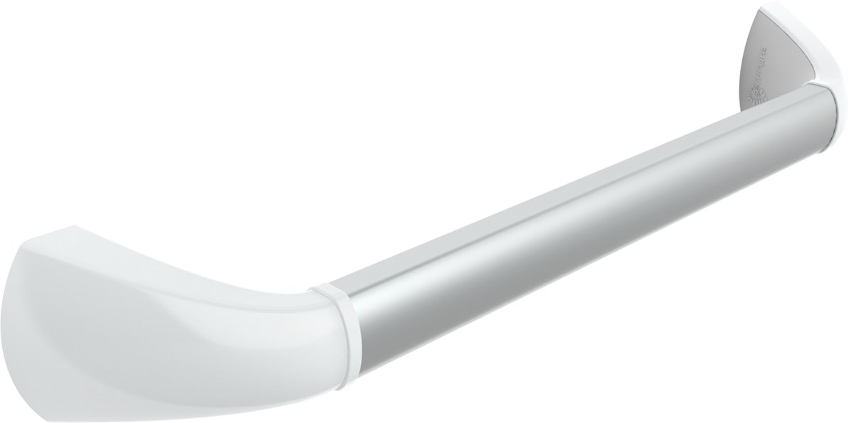 SecuCare Wandbeugel - 500mm greep blank geanodiseerd kap - wit mat - 8010.501.01