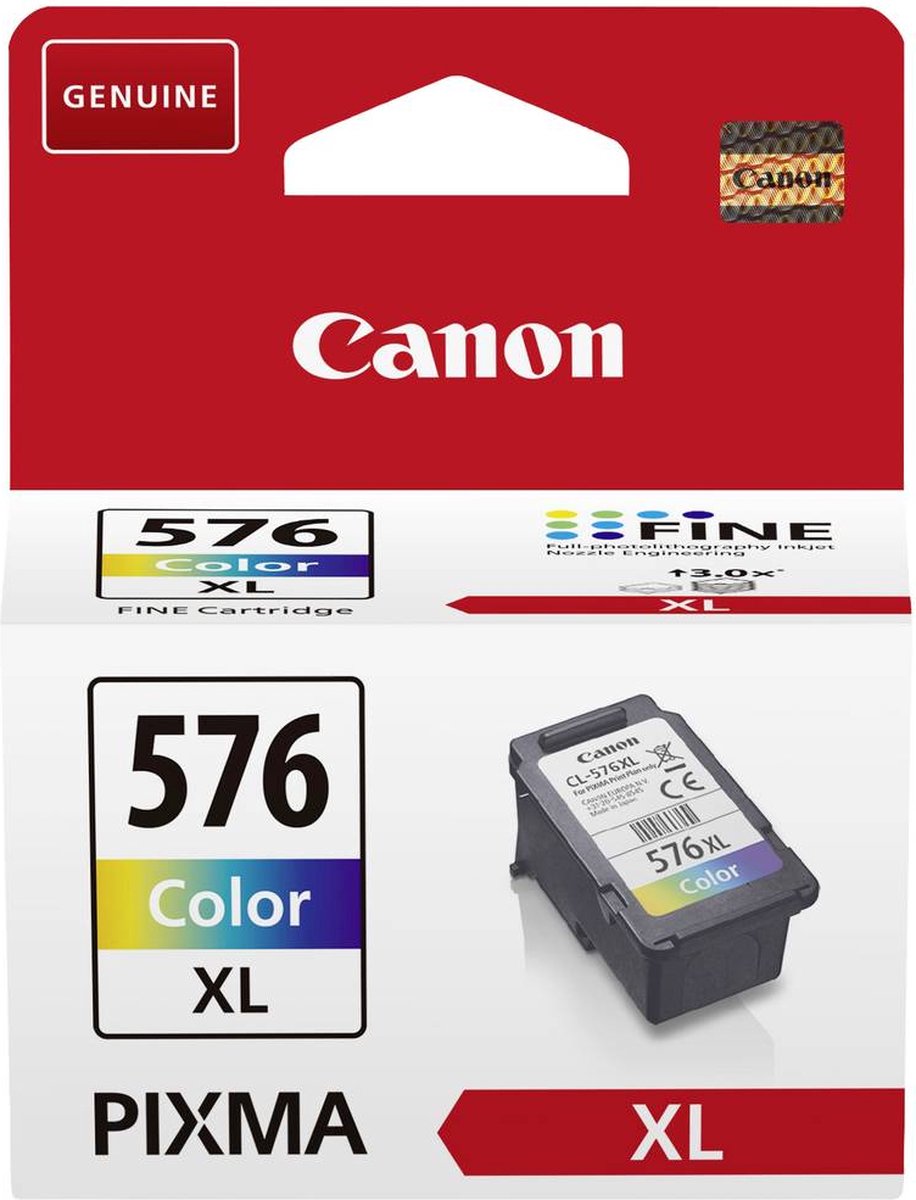 Canon cl-576xl Inktcartridge - Kleur + Retourzakje