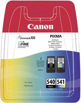 Canon cl-541/pg-540 Inktcartridge - Kleur & Zwart + Retourzakje