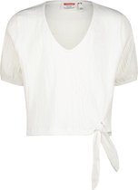 Vingino T-shirt Hessa Meisjes T-shirt - Real White - Maat 164