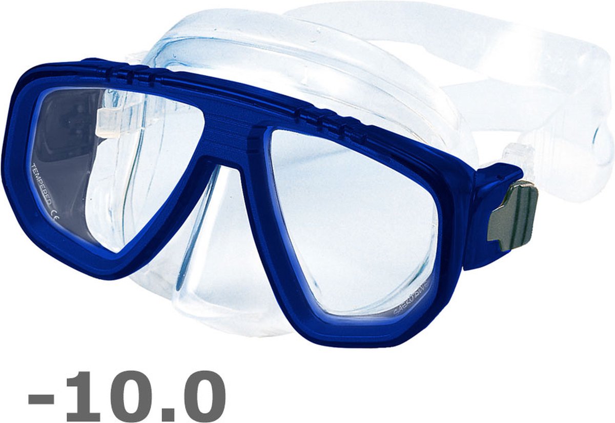 Snorkelbril op sterkte -10.0
