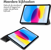 iMoshion Tablet Hoes Geschikt voor iPad 10.9 (2022) - iMoshion Trifold Bookcase - Grijs