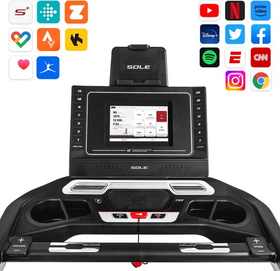 Sole Fitness F80 Professionele Loopband - Inklapbaar - Nieuwste Model (2023)