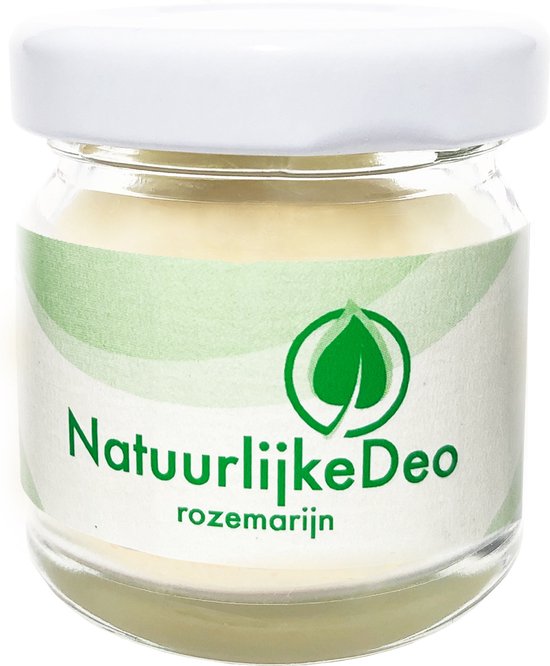 Natuurlijke Deo | 100% natuurlijke deodorant-crème | Rozemarijn
