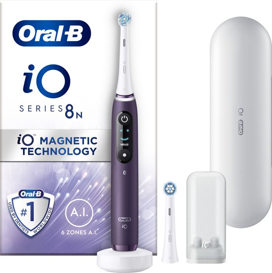 Oral-B iO 8N - Elektrische Tandenborstel - Violet - Oral B