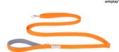 Amiplay Laisse réglable easy fix Samba orange taille-XL / 160-300x2.5cm