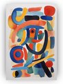 Abstract Karel Appel stijl