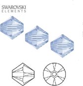 Swarovski Elements, Xilion Bicone (5328), 8mm, lavender. Per 24 stuks