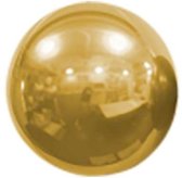 Spiegelballon goud - 40 cm