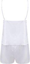 Pyjama's Dames XS/S Towel City White 95% Polyester, 5% Elasthan