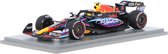 Het 1:43 Diecast-model van het Red Bull RB19 Team Oracle Red Bull Racing #11 van de Miami GP van 2023. De rijder was Sergio Perez. De fabrikant van het schaalmodel is Spark. Dit model is alleen online verkrijgbaar