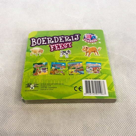 Boerderij Feest - Lezen met plezier - 3D Dieren