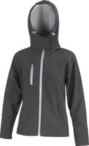 Jas Dames XXL Result Lange mouw Black / Grey 93% Polyester, 7% Elasthan