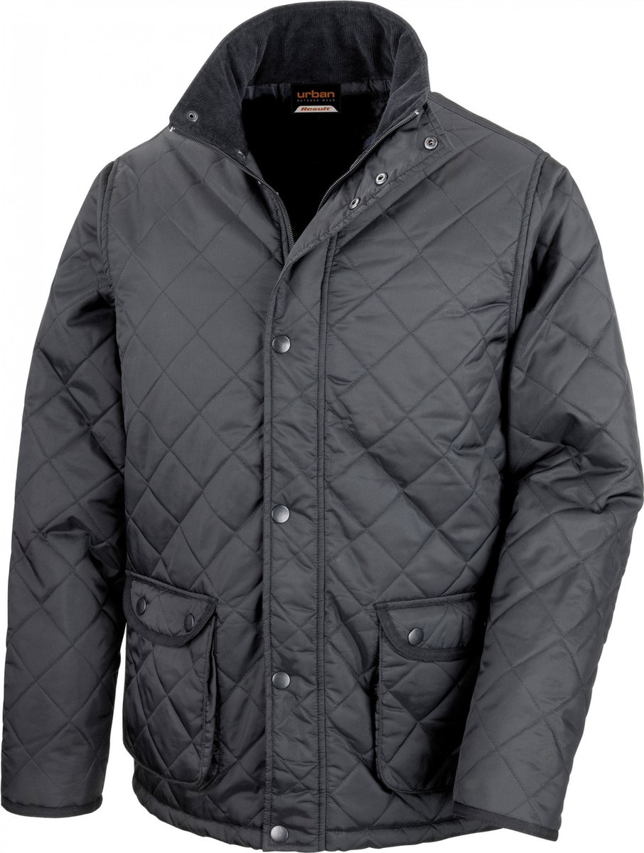 Result Cheltenham Jacket RT195X Zwart