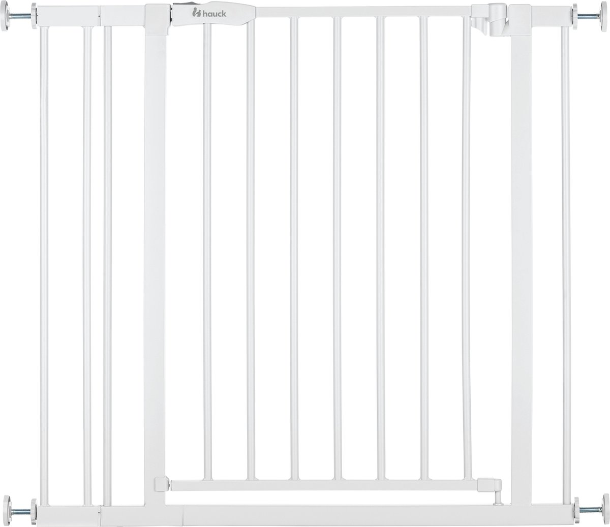 Bol.com Hauck Open N Stop​ 2 Traphekje met 9 cm verlengstuk - 84 t/m 89 cm - Wit aanbieding