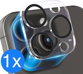 Camera protector geschikt voor iPhone 15 Pro Camera Lens Screen Protector - Geschikt voor iPhone 15 Pro Max Camera Lens protector - Gehard Glas Camera Bescherming geschikt voor 15 Pro | 15 Pro Max - 1 Stuk