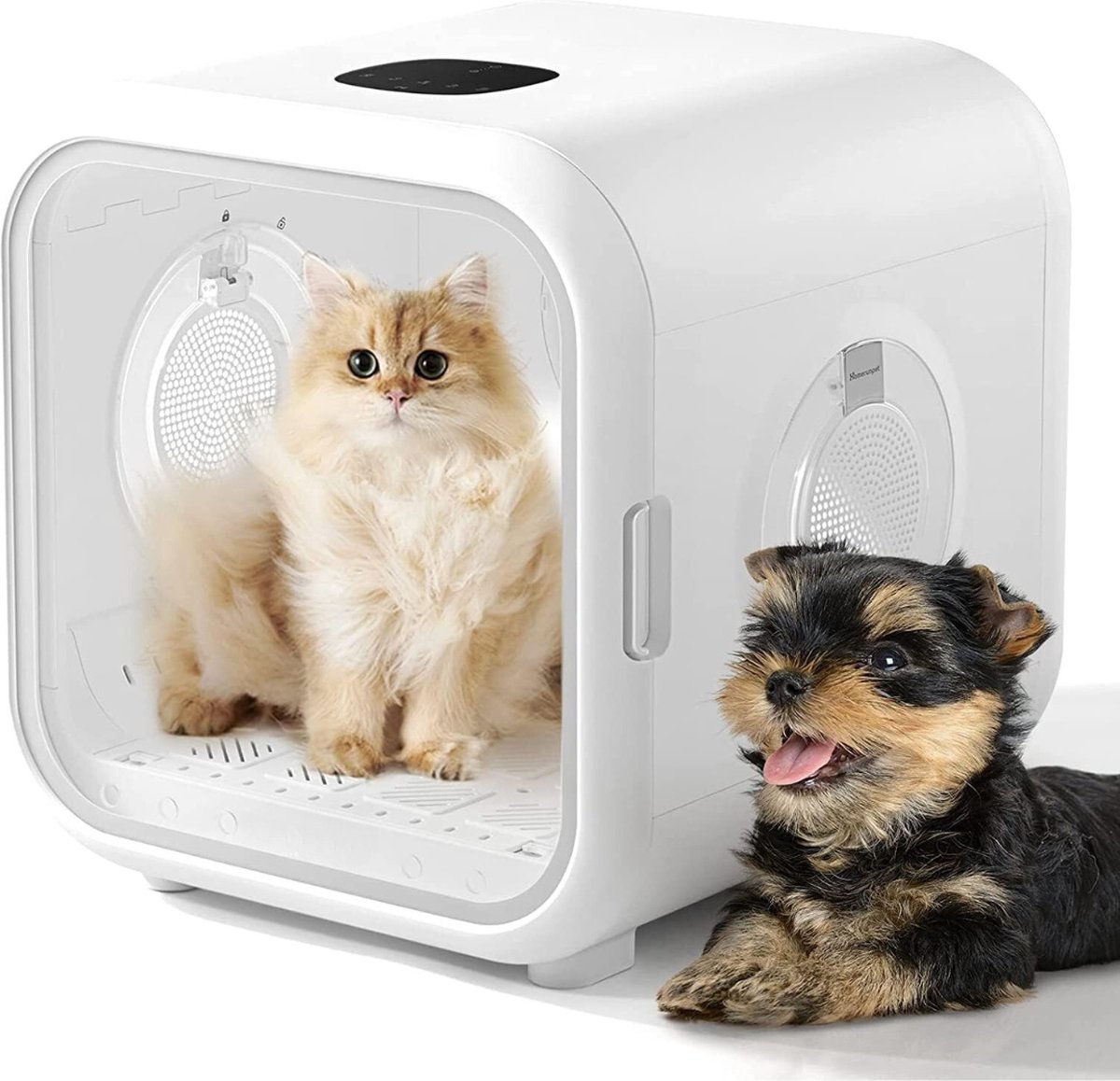 Bol.com Huisdierdroger - Ultralichte Huisdierdroger voor Katten en Kleine Honden met Intelligente Temperatuurregeling - 360 Graden aanbieding