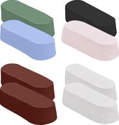 Belle Vous Kit de pâte à polir (lot de 8) - 63-68g Buff ou ensemble d'affûtage pour cuir Strop - Comprend vert, Diamant, Zwart, rouge, Blauw et rose