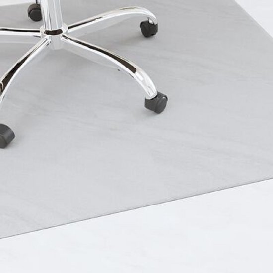 Marvelux Grand Tapis de Chaise de Bureau en PVC Transparent pour sols durs 120 x 150 cm - Tapis de Protection rectangulaire antidérapant en Vinyle - Fabriqué au Royaume-Uni