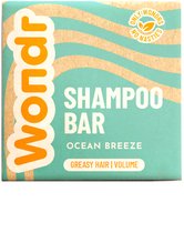 WONDR Shampoo bar - Ocean Breeze - 55 g - Vet haar - Meer volume - Verzorgend - Sulfaatvrij