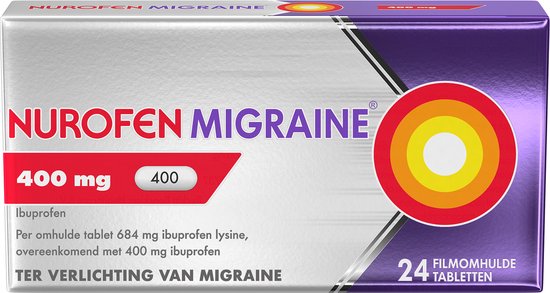 Nurofen Migraine 400mg - 2 x 24 tabletten