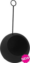 Hangpot Vallenar | Small | Black - Zwart | Ø18cm