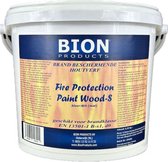 Brandwerende verf - Fire Protection Paint - Wood-S Wit 6,5 kg - Brandvertragende verf voor onbehandeld hout