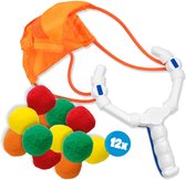 SES Creative Splash Waterballen met Katapult voor de Tuin - 12 Stuks - Vanaf 5 Jaar - Waterballonnen - Herbruikbaar - Schoencadeautjes Sinterklaas