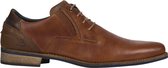 Bullboxer - Lace-Up - Male - Cognac - Navy - 45 - Veterschoenen