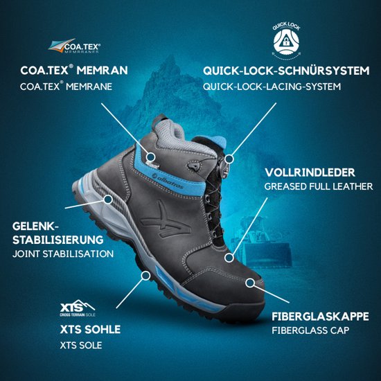 Werkschoenen Veiligheidsschoenen Merk Albatros Model