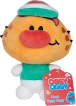 Sporty Oggy Oggy (Oranje) Pluche Knuffel 17 cm {Speelgoed Knuffeldier Knuffelpop voor kinderen jongens meisjes | Bekend van TV Netflix | Oggy en de kakkerlakken, Oggy Oggy & Friends Plush}