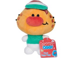 Sporty Oggy Oggy (Oranje) Pluche Knuffel 17 cm {Speelgoed Knuffeldier Knuffelpop voor kinderen jongens meisjes | Bekend van TV Netflix | Oggy en de kakkerlakken, Oggy Oggy & Friends Plush}