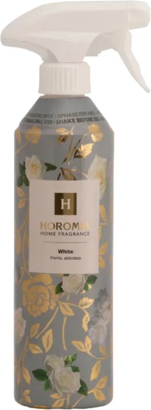 Horomia Huisparfum White 500 ml - Roomspray - Interieurspray - Kamergeur