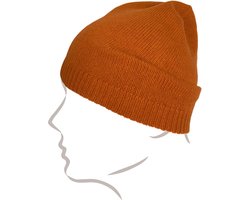 Warme Muts van Extra Fine Merino wol en Kasjmier - Made in Italy