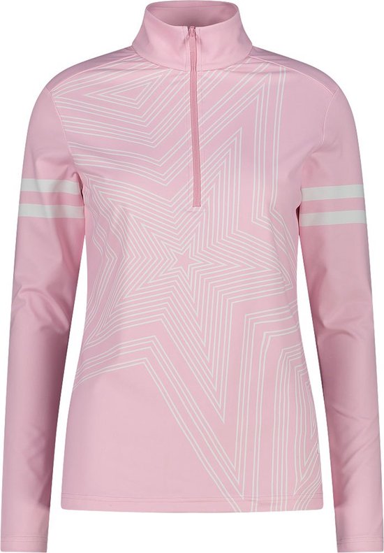 Cmp Sweat 31l0826 Fleece Met Halve Rits Roze 2XS Vrouw