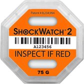 ShockWatch®2 schokindicator 75G Oranje, inclusief framing label