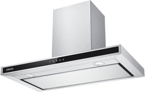 CIARRA A 650 m³/u wandafzuigkap 90cm WIFI APP & Touch Control Boost VMS9102