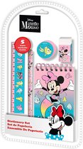 Disney Minnie Mouse Schrijfwarenset - Schoolset - 5-delig