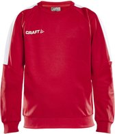 Craft Progress R-Neck Sweater Jr 1906982 - Bright Red/White - 146/152