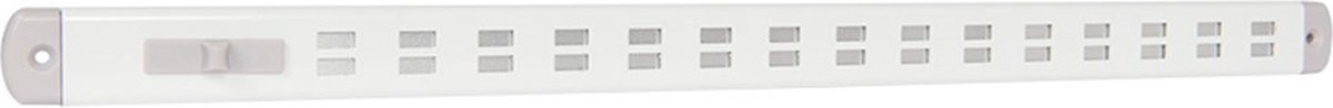 Nedco BV Bold Line schuifrooster 500x30mm aluminium wit