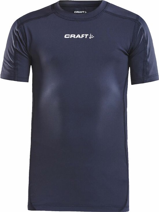 Craft Pro Control Compression Shirt Kinderen - Marine | Maat: 158/164