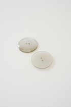 Boutons 10 pièces gris 25mm avec deux trous - les boutons peuvent être cousus