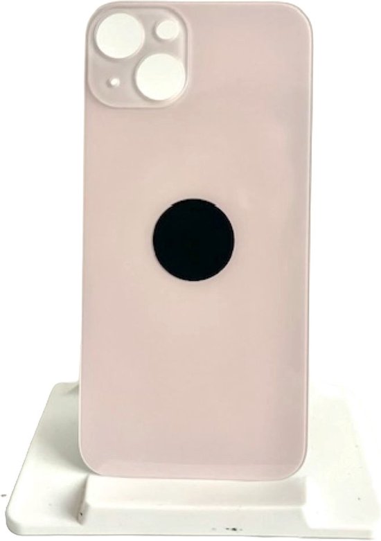 Glazen achterkant / back cover glas voor Apple iPhone 11 zwart