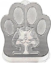 Kattenbakmat Omega Paw - Rubber - Grijs - 40 x 33 cm