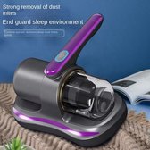 Vacuüm Huis Mijt Remover Dubbele Dust Cup Ultraviolet Huishoudelijke Stofzuiger Draagbare Stofafscheider UV Sterilisatie - Anti-Huisstofmijt - UV-Sterilisator - Reiniger voor Bed en Meubels - kussens - paars