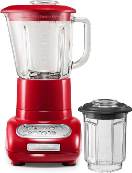 KitchenAid Artisan Blender 5KSB5553 1,5 L glazen kan 0,75 L