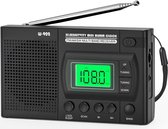 Radio op batterijen voor rampen - Werkt op AA Batterijen - AM/FM - Makkelijk mee te nemen - LCD scherm - Timerfunctie - Noodradio - Noodradio om mee te nemen - Noodpakket