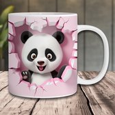 Mug Cadeau Saint Valentin Panda - Mug avec texte - Cadeau anniversaire - Cadeau pour femme - Mug à café - Cadeaux rigolos - Cadeau pour homme - Cadeau homme - Cadeau femme - Mugs et tasses - Cadeau Vaderdag ou fête des mères - Cadeau anniversaire
