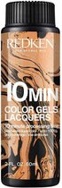 Permanent Dye Redken Color Gels Lacquers Minutos 3 x 60 ml Nº 8NA-8,01 (3 Units)